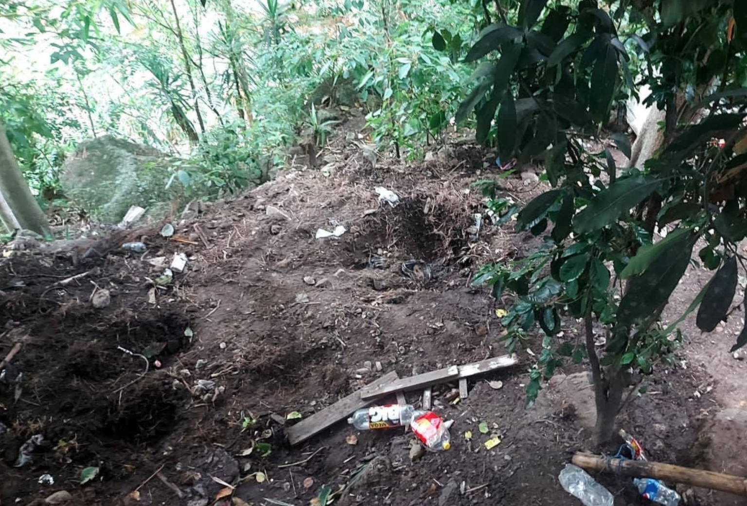 Inician exhumación en cementerio clandestino en Tegucigalpa