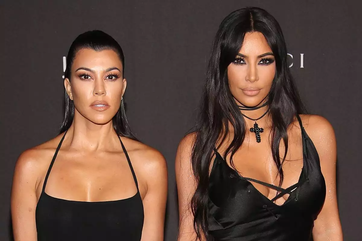 Kourtney y Kim Kardashian se reconcilian tras pelearse 