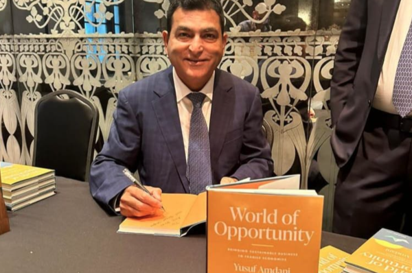 “Mundo de Oportunidades”, el libro recién publicado por el empresario Yusuf Amdani 