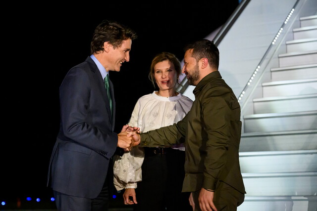 Zelenski visita Canadá para tratar el apoyo de Ottawa a Ucrania 