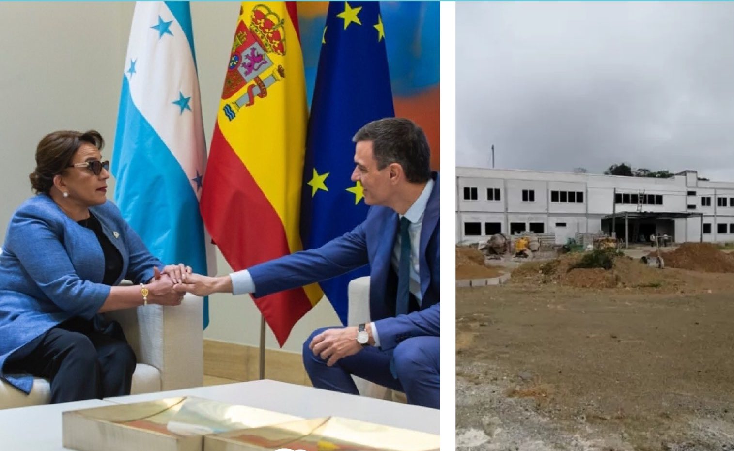 España rechaza solicitud de Honduras para reorientar fondos a otros hospitales