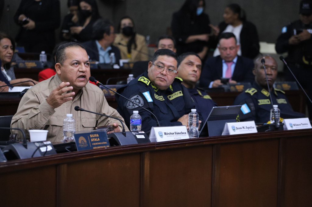 Nadie hizo tanto como Xiomara Castro para fortalecer la Policía Nacional: Gustavo Sánchez