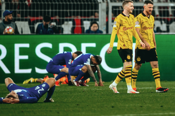Desplome del Atlético en Dortmund y el Borussia enfrentará al PSG en semifinales
