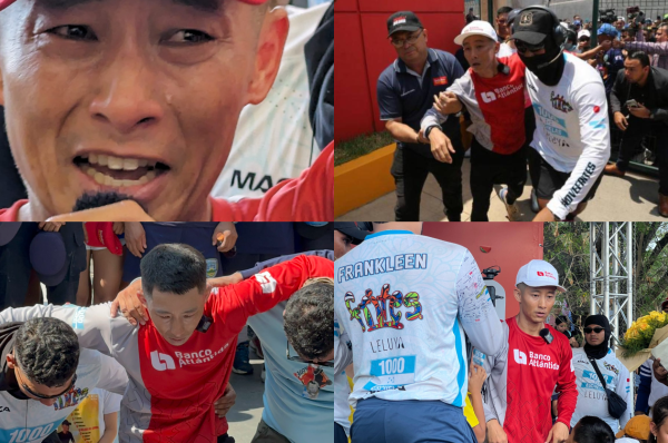 Honduras celebra logro de Shin Fujiyama, tras completar reto de 250 kilómetros