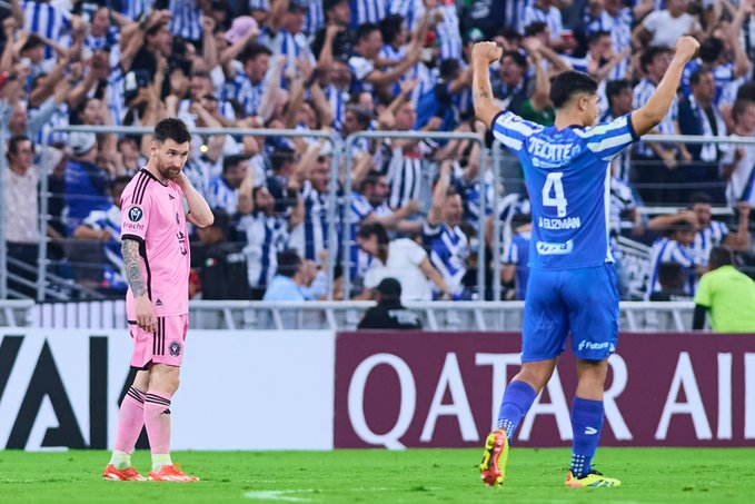 Monterrey liquida al Inter de Messi y se clasifica a las semifinales de Champions de Concacaf