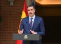 Sánchez seguirá en el gobierno para “trabajar por la regeneración democrática” de España