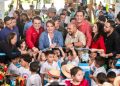 Castro inaugura Jardín de Niños y dice que nadie puede negar los logros de su Gobierno